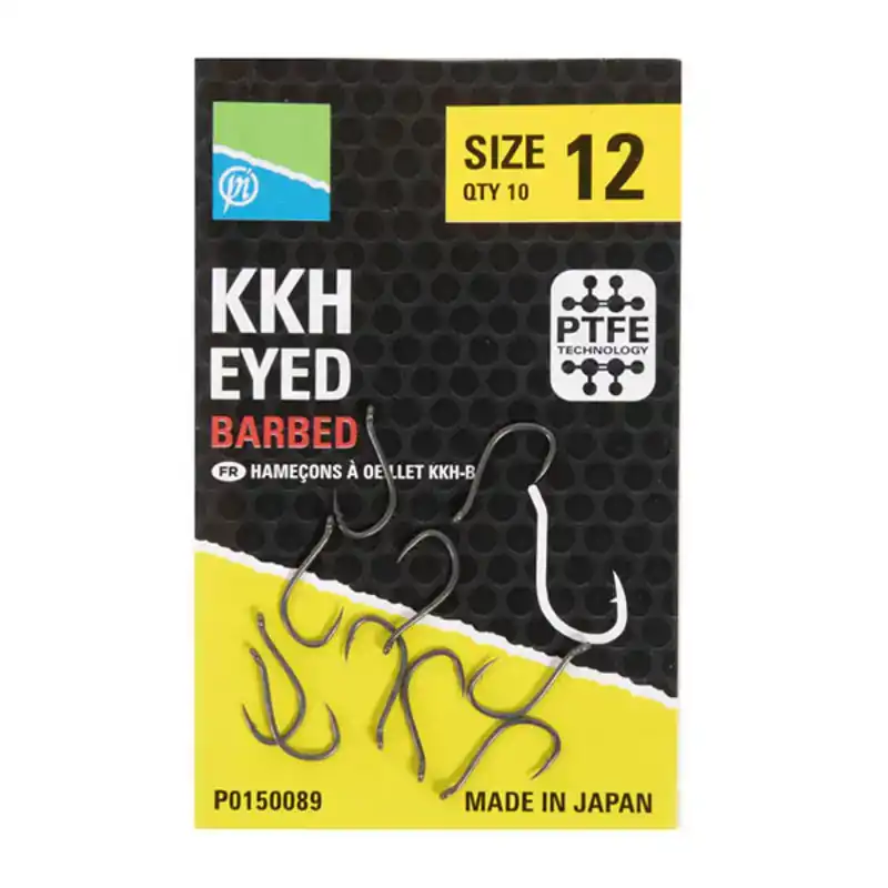 KKH Eyed Barbed Hook Gereduceerde Prijs