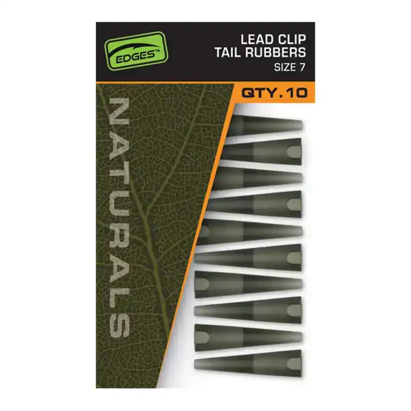 Edges Naturals Lead Clip Tail Rubbers Tijdelijk Beschikbaar