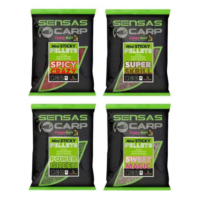 Express Levering Crazy Bait Mini Sticky Pellets