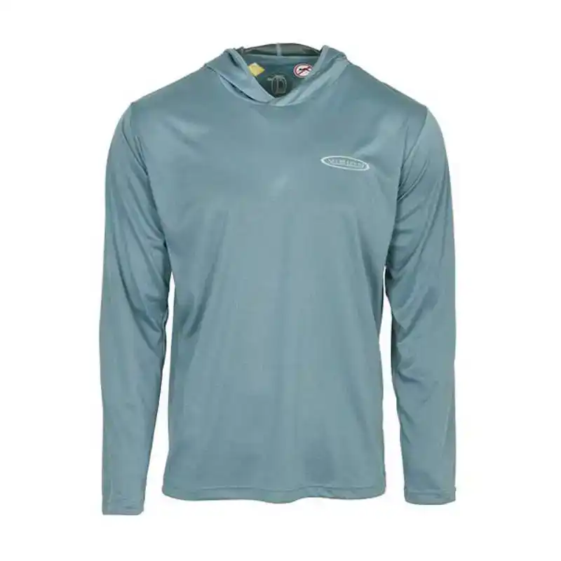 Bamboo Bug & UV Hoodie - Stone Blue Must-Have