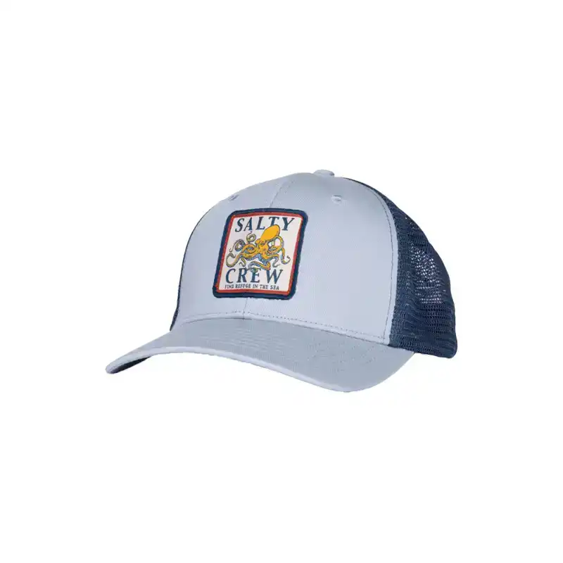 Populair Ink Slinger Retro Trucker - Blue Fog