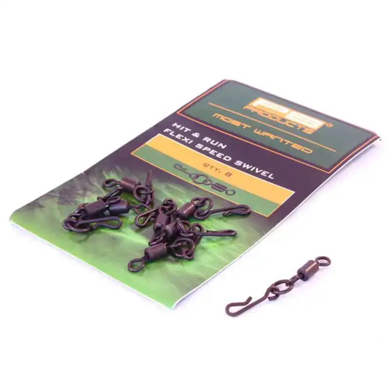 Korting Hit & Run Flexi - Ring Speed Swivel - Maat: 8