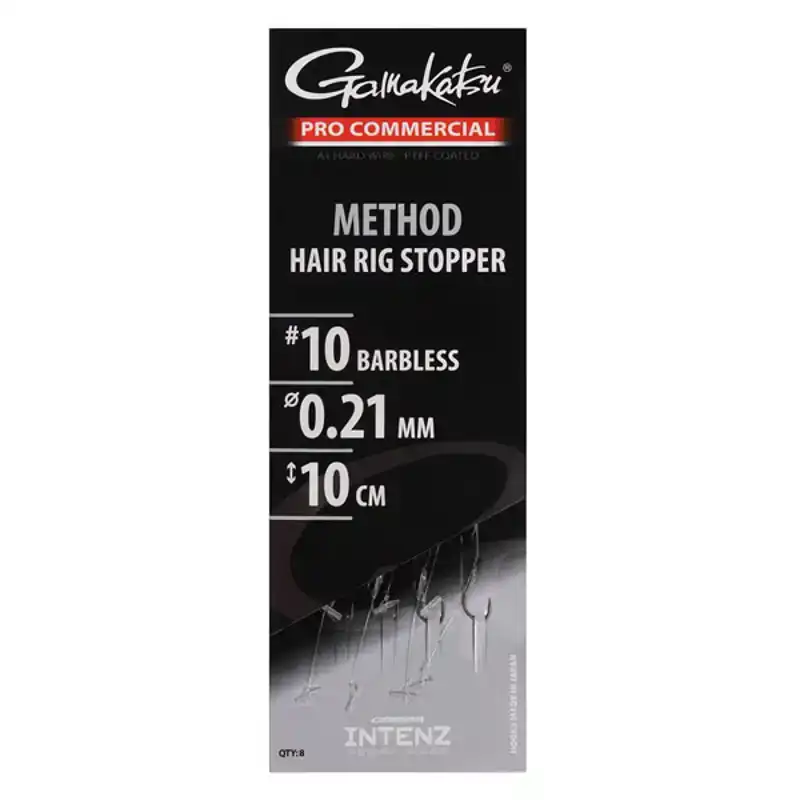 Pro Commercial Method Hair Rig Stopper - Barbless Beperkte Voorraad