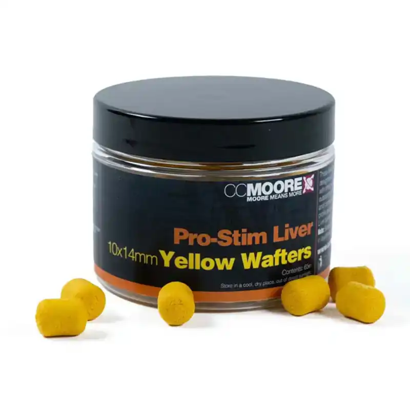 Finale Uitverkoop Pro-Stim Liver Yellow Dumbell Wafters
