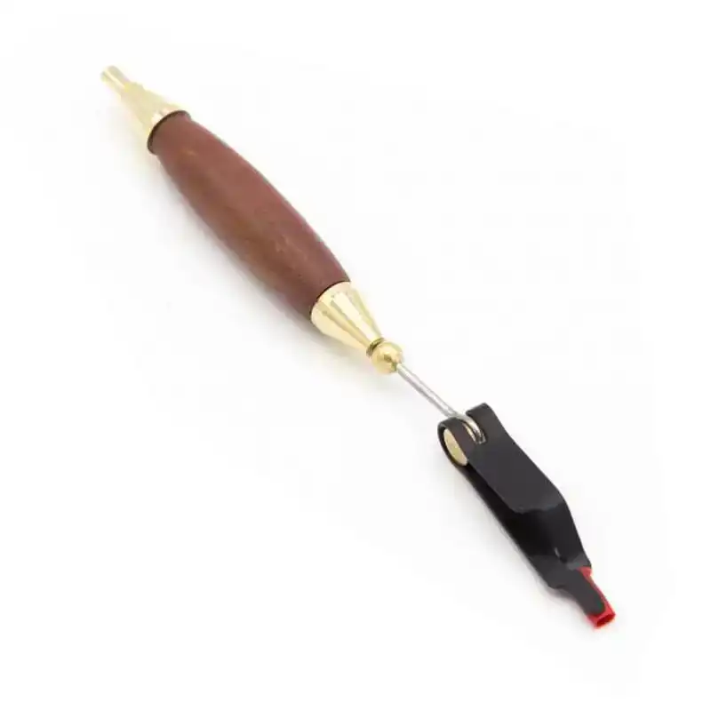 Wooden Rotating Hackle Plier Direct Beschikbaar