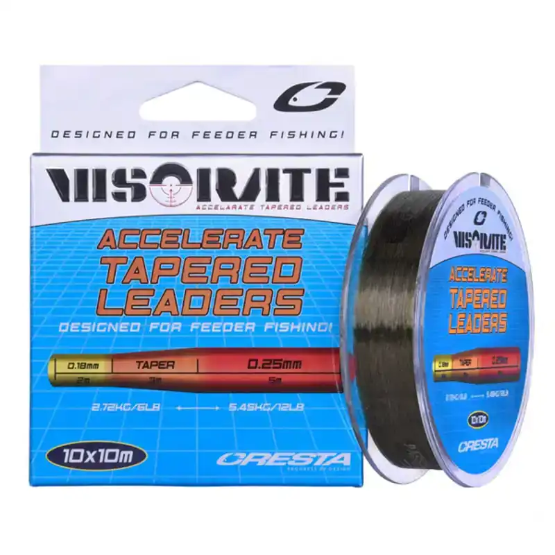 Visorate Accelerate Tapered Leaders Premium