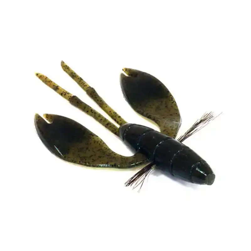 Nu Kopen Bait Breath Bys Flappin Chunk - 120B Green Pumpkin/ Seed - 1