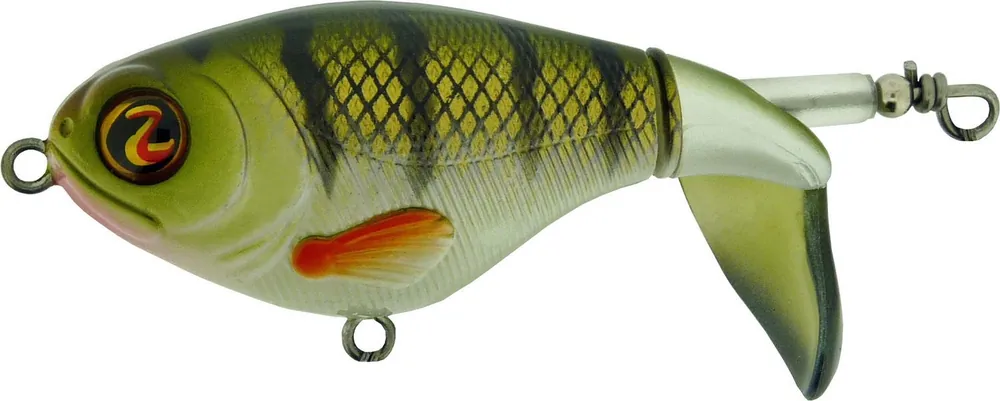 River2sea Whopper Plopper 90 - Oppervlakte kunstaas - 9 cm Fire Tiger Seizoensaanbieding