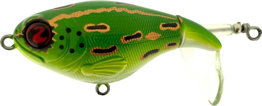 River2sea Whopper Plopper 75 - Oppervlakte kunstaas - 7.5 cm Leopard Gratis Retour