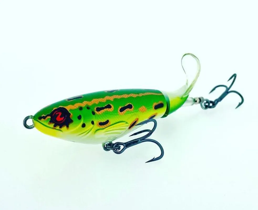 Beste Prijs River2sea Whopper Plopper 110 - Oppervlakte kunstaas - 11 cm Leopard