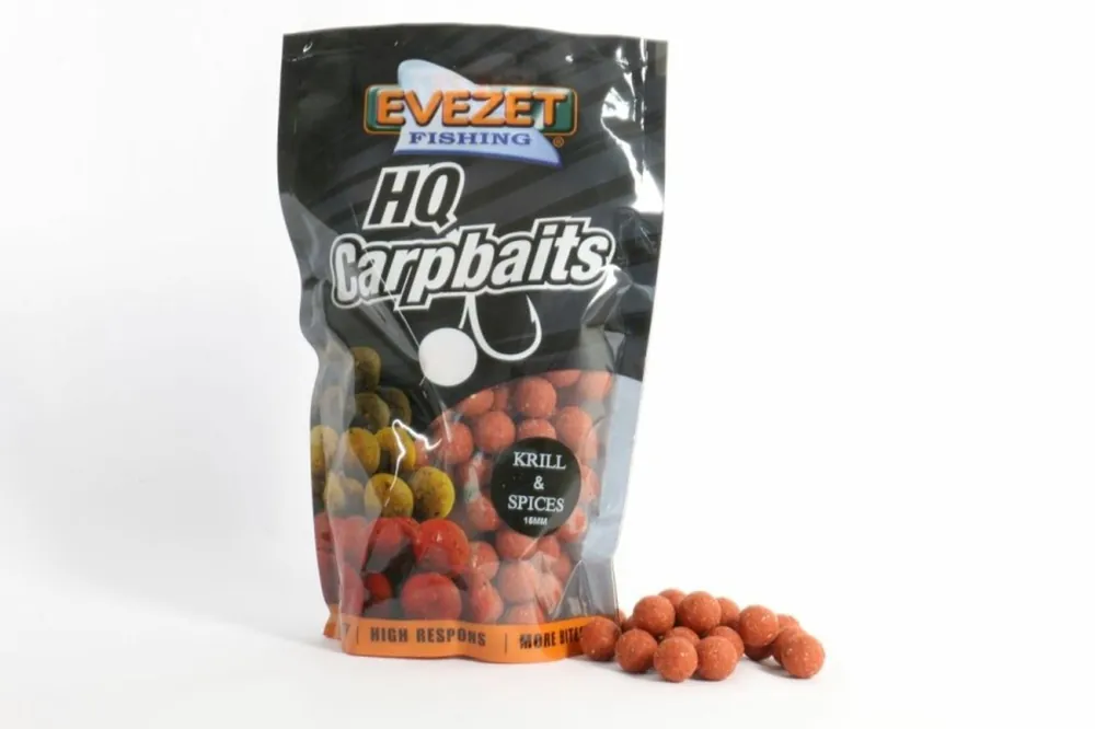 Evezet Krill & Spices - Boilies - Ø15 mm 800 g Superprijs