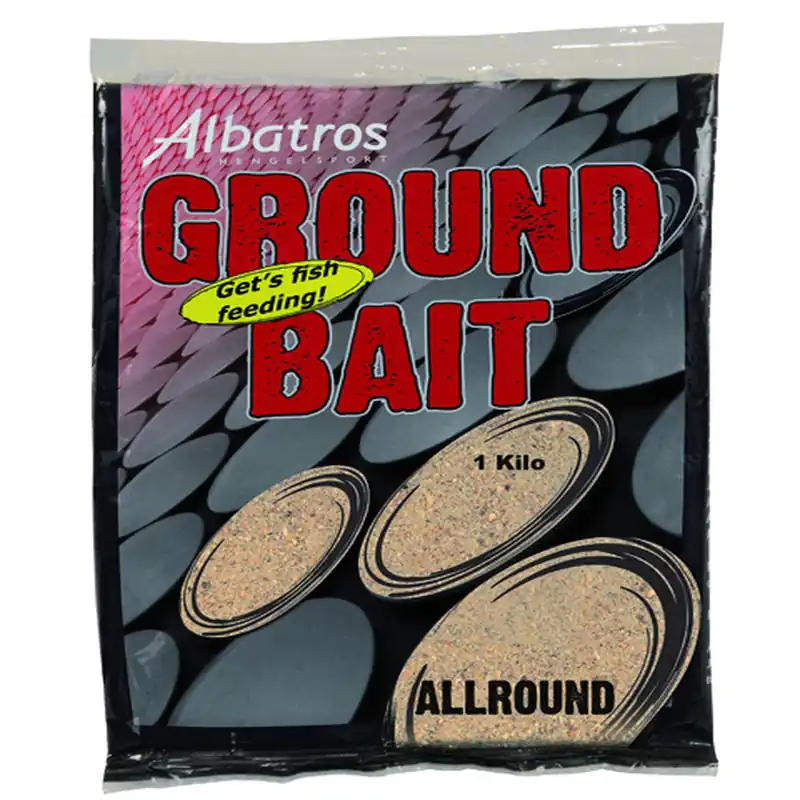 Albatros Groundbait All Round - Lokvoer - 1 kg Allround Fabrieksprijs