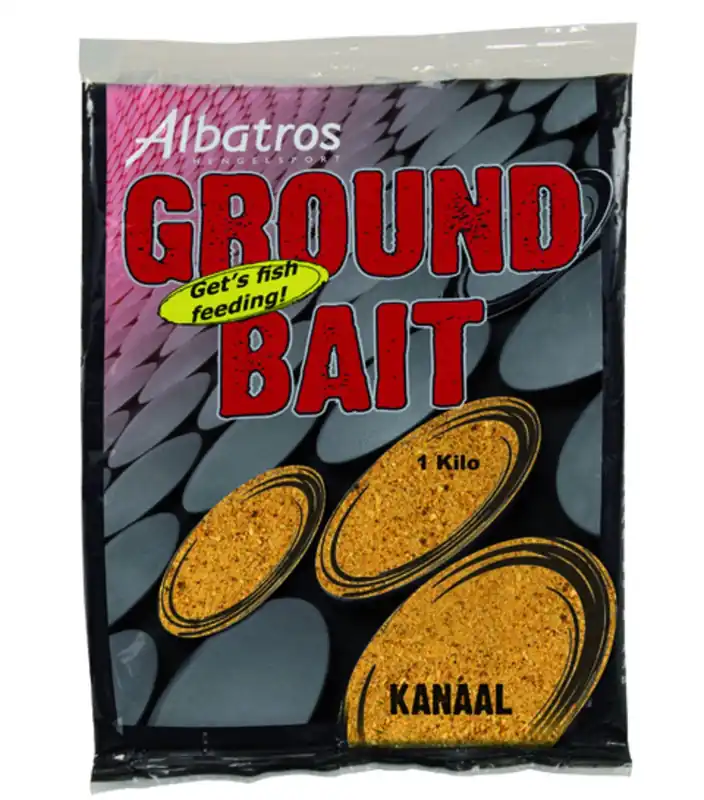 Albatros Groundbait Kanaal&Rivier - Lokvoer - 1 kg Kanaal/Rivier Lage Kosten