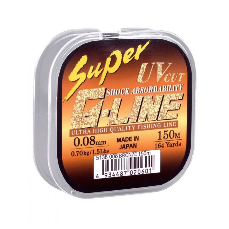Favoriet Gamakatsu Super G-Line Neo Bronze 0.26mm 150m - Vislijn -