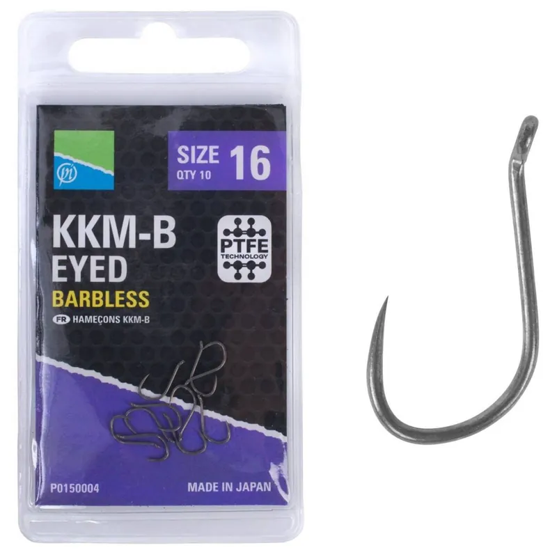 Direct Beschikbaar Preston Kkm-B Size 12 Hooks - Vishaak -
