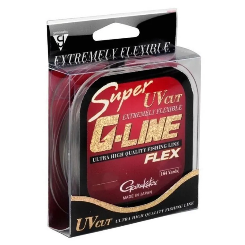 Exclusieve Aanbieding Gamakatsu Super G-Line Flex 150m 0.33mm 10 Sp - Vislijn -