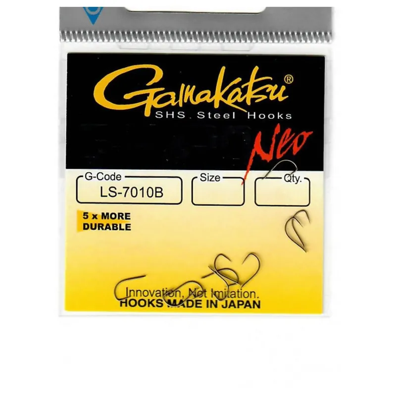 Actieprijs Gamakatsu Gama G-Hard Neo Ls-7010b Hooks #12 - Vishaak -