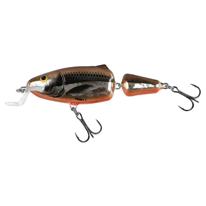 Direct Beschikbaar Salmo Frisky Shr 7cm Hot Oilve - Plug -