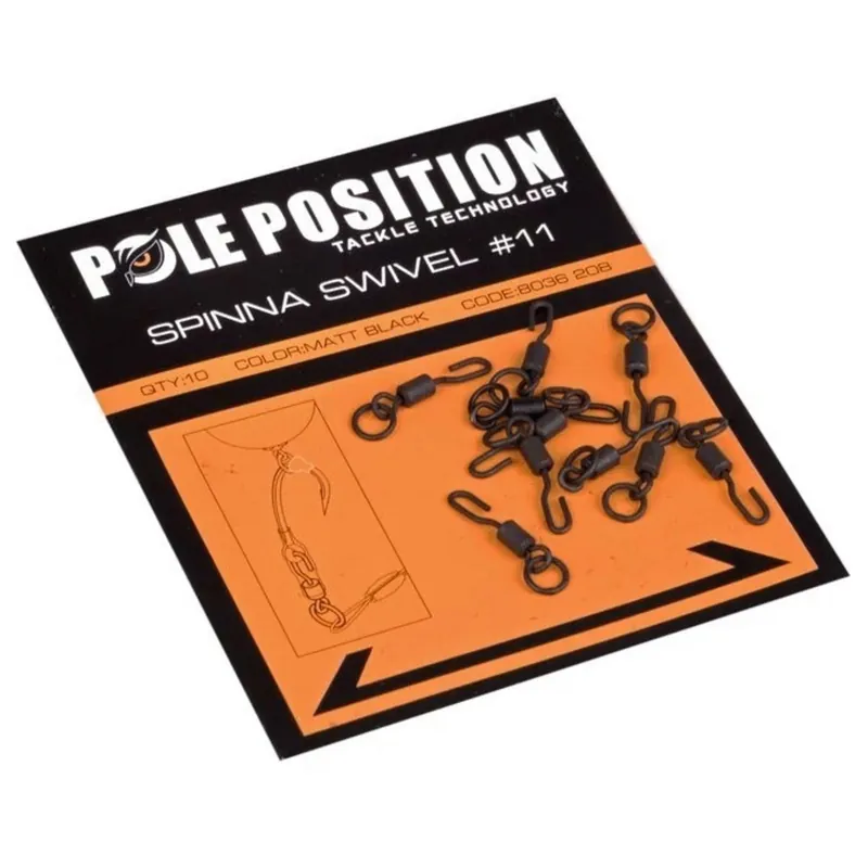 Pole Position Spinna Swivel - Wartel - 10 stuks #11 Gratis Retour