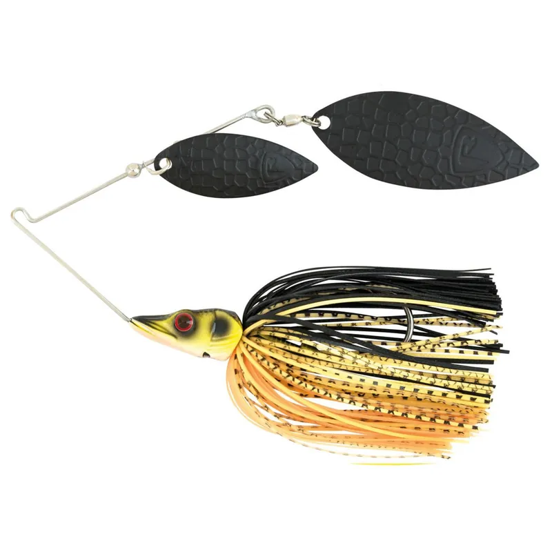 Voordeelprijs Fox Rage Spinnerbait 14g - Black & Gold - Spinner & Lepel -