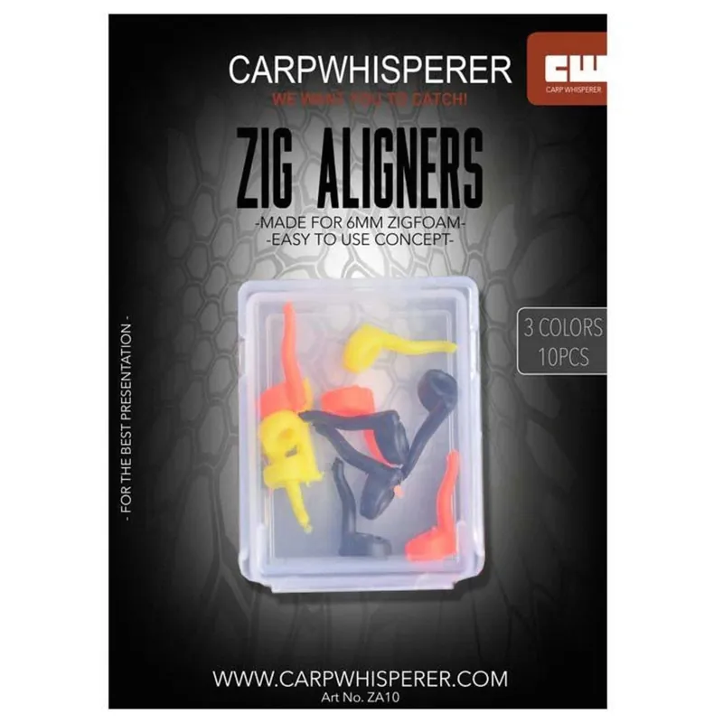Exclusieve Aanbieding Carp Whisperer Zig Aligners - Karper kleinmateriaal - 10pc