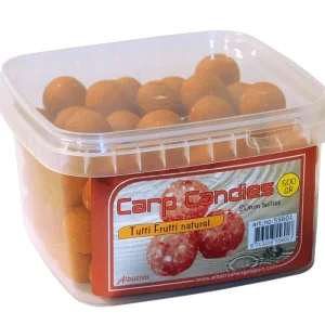 Albatros Carp Candies Boilies - Baits - Tutti Frutti 500 g Oranje Karper Express Levering