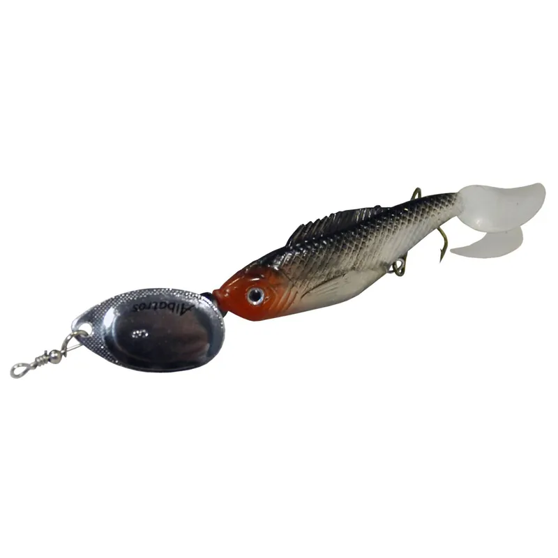 Bestseller Albatros Spinner Fat Fish Bladmaat 3 - Spinners Geel&Zilver