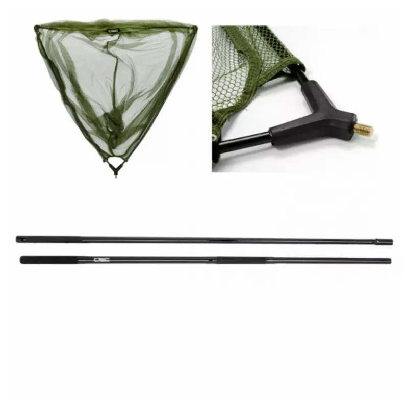Alleen Vandaag C-Tec Carp Net+ Glass Handle Combo 1.8m - Net -