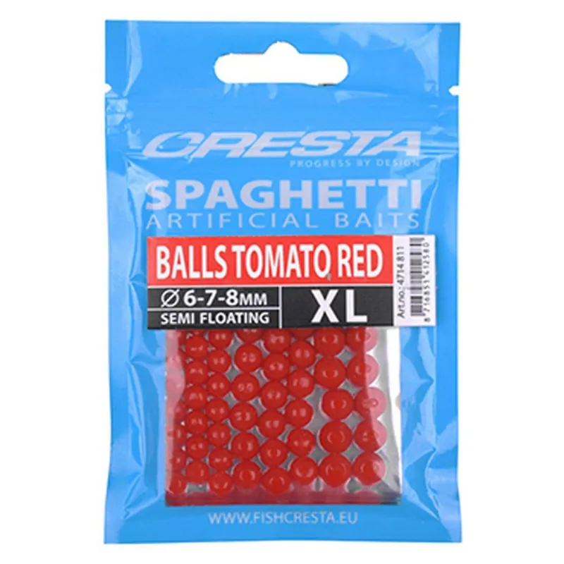 Fabrieksprijs Cresta Spaghetti Balls Tomato Red Xl - Aas -