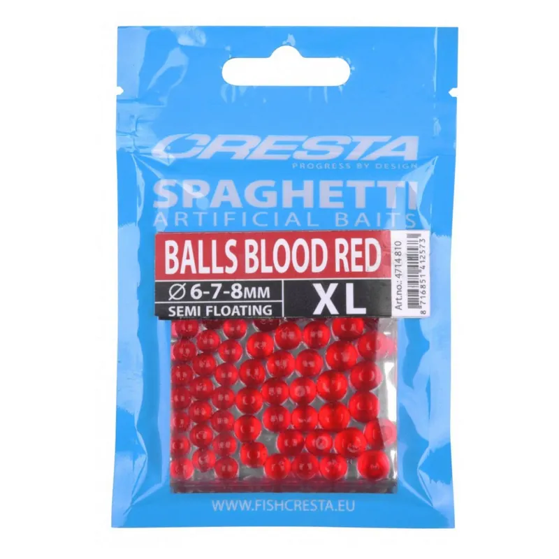 Voordeelprijs Cresta Spaghetti Balls Blood Red Xl - Aas -