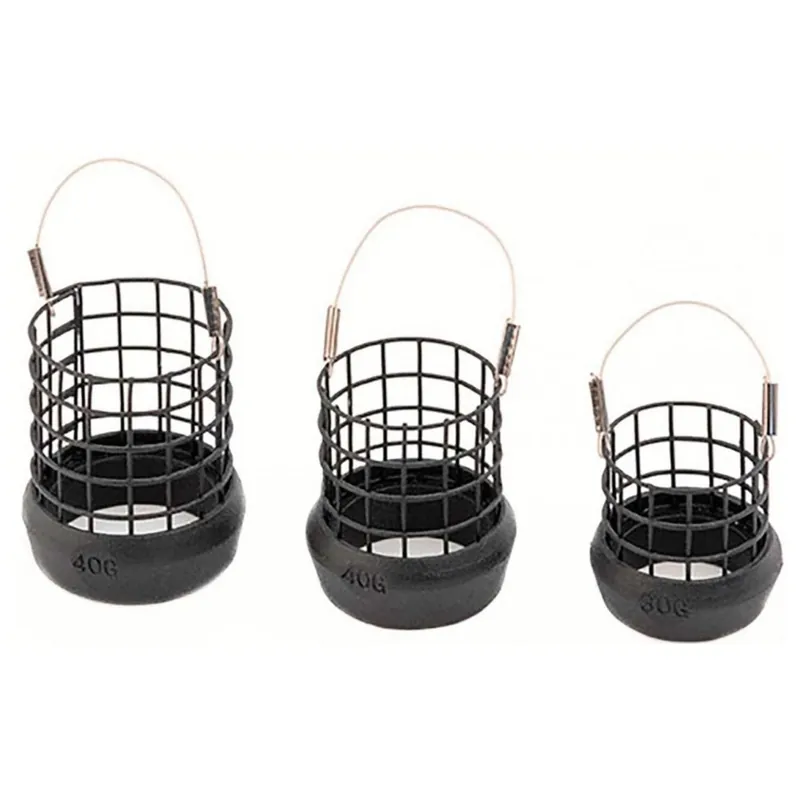 Premium Matrix Bottom Weighted Cage Feeder Large 30g - Voerkorf -