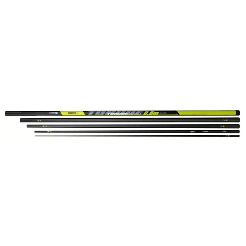 Beperkte Voorraad Matrix Torque Carp 8.5m Pole Inc Mini Ext + 1 Top 2 Kit - Vaste Hengel -