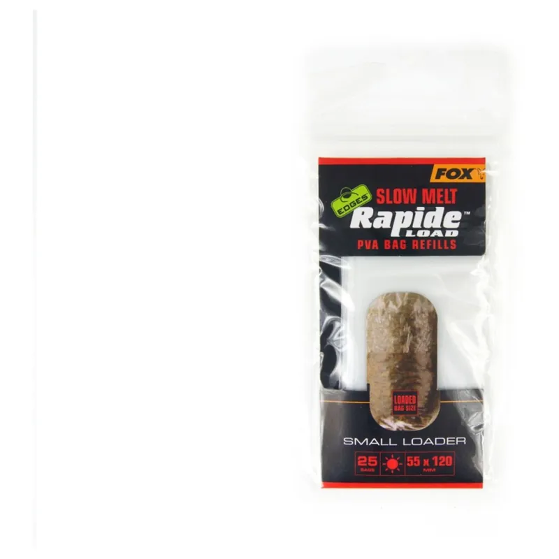 Korting Fox Edges Rapide Refills Slow Melt - PVA - 55x120 mm 25 Zakjes