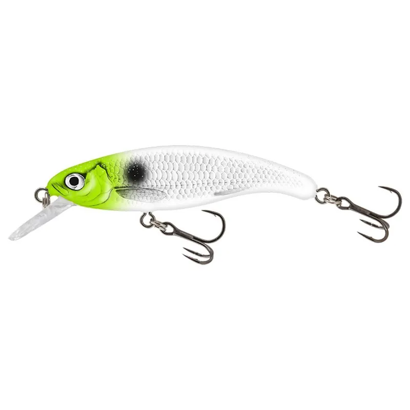 Koop Online Salmo Slick Stick 6cm Hot Green Bone Flash - Plug -