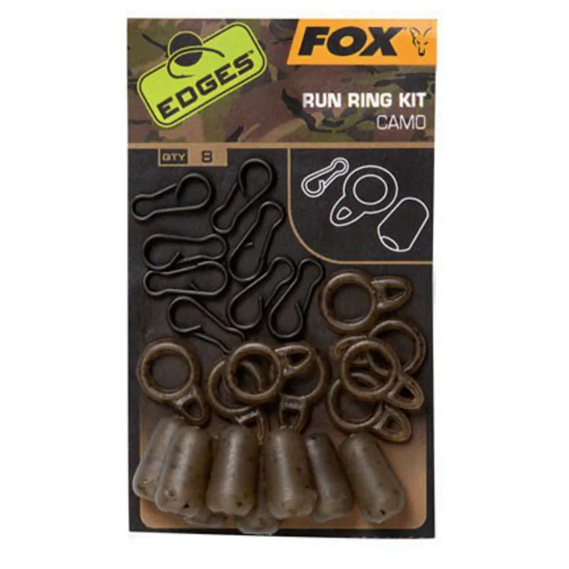 Express Levering Fox Edges Camo Run Ring Kit X 8 - Systeem componenten - 8 stuks