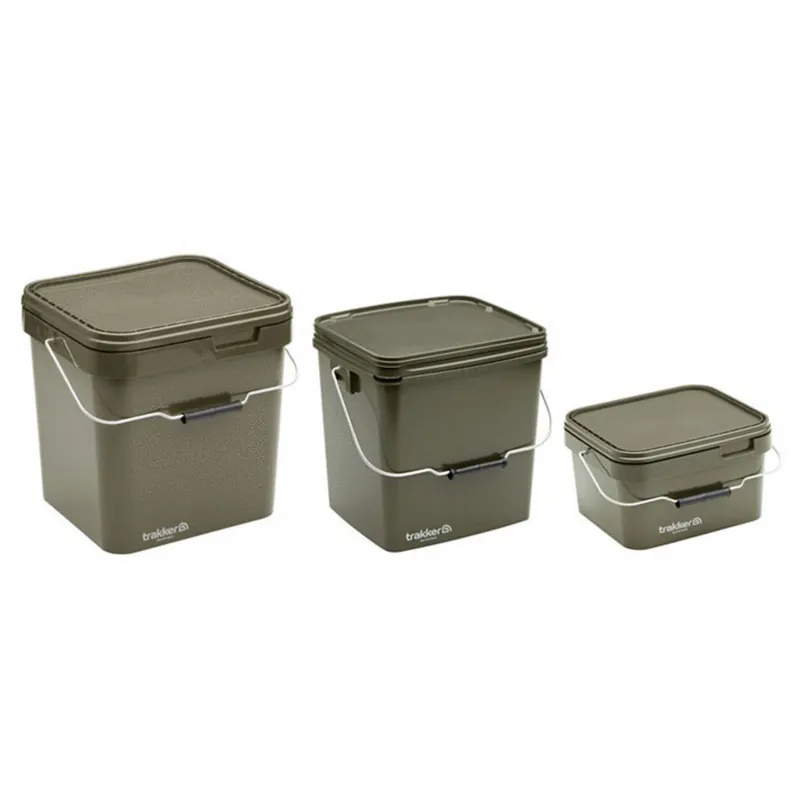 Trakker Olive Square Container - Opbergboxen - 17 l Beste Prijs