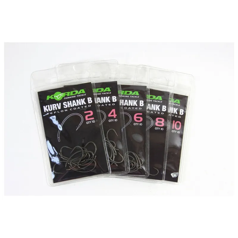 Korda Kurv Shank - Vishaak Size 10 Aanbieding