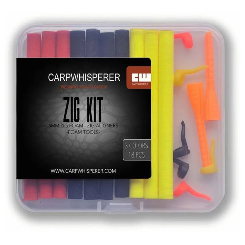 Betaalbaar Carp Whisperer Zig-Kit - Karper kleinmateriaal - 18pcs