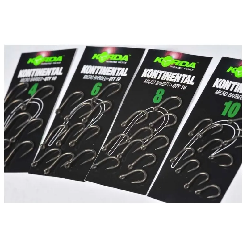 Korda Kontinental Hook - Vishaak Size 2 Meest Verkocht