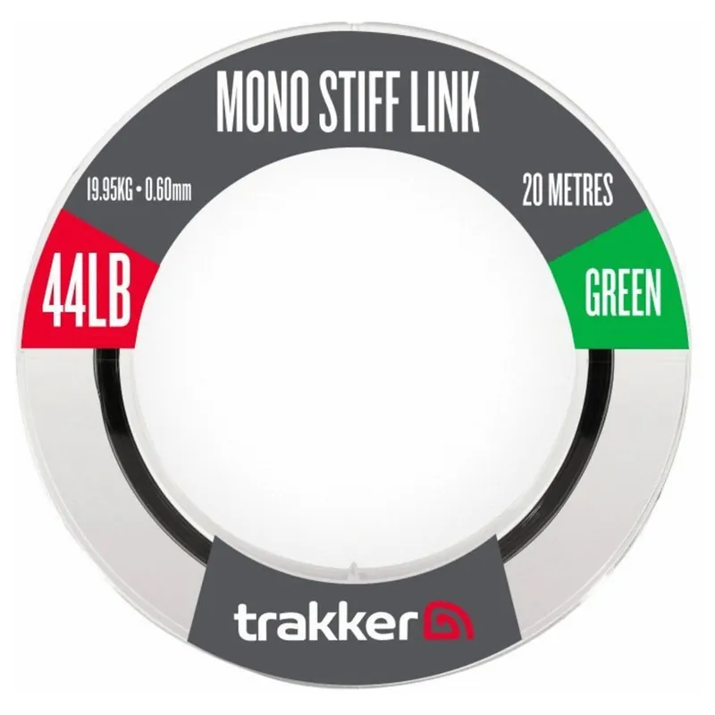 Actieprijs Trakker Mono Stiff Link Green 19.95kg - Vislijn - 20 m 44 lb