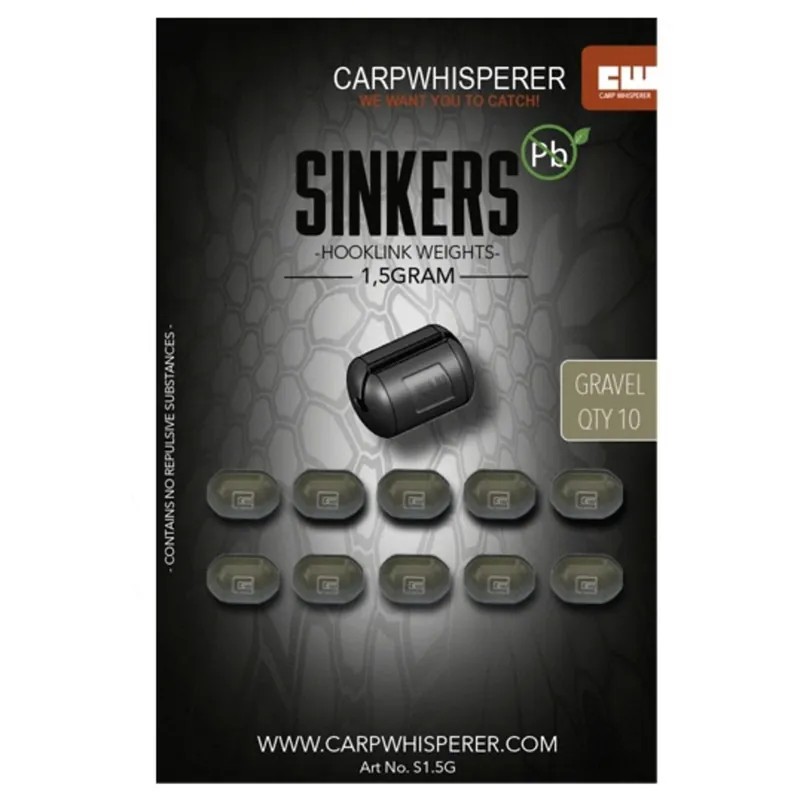 Carp Whisperer Quick Change Pop Ups Weight - Sinkers - 1.5gram Actieprijs