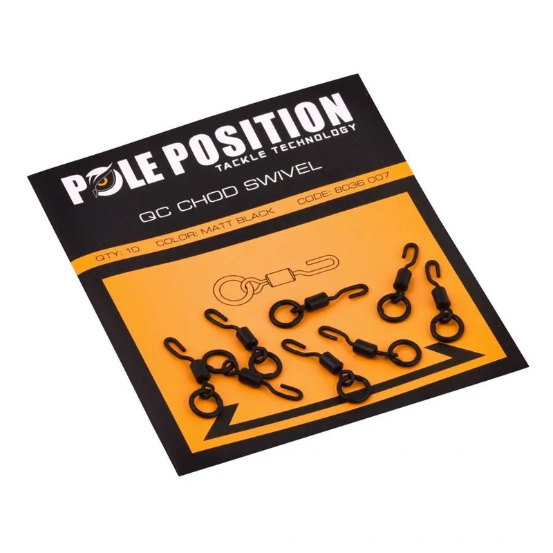 Pole Position Qc Chod Swivel - Wartel - 8 stuks One Size Laatste Kans