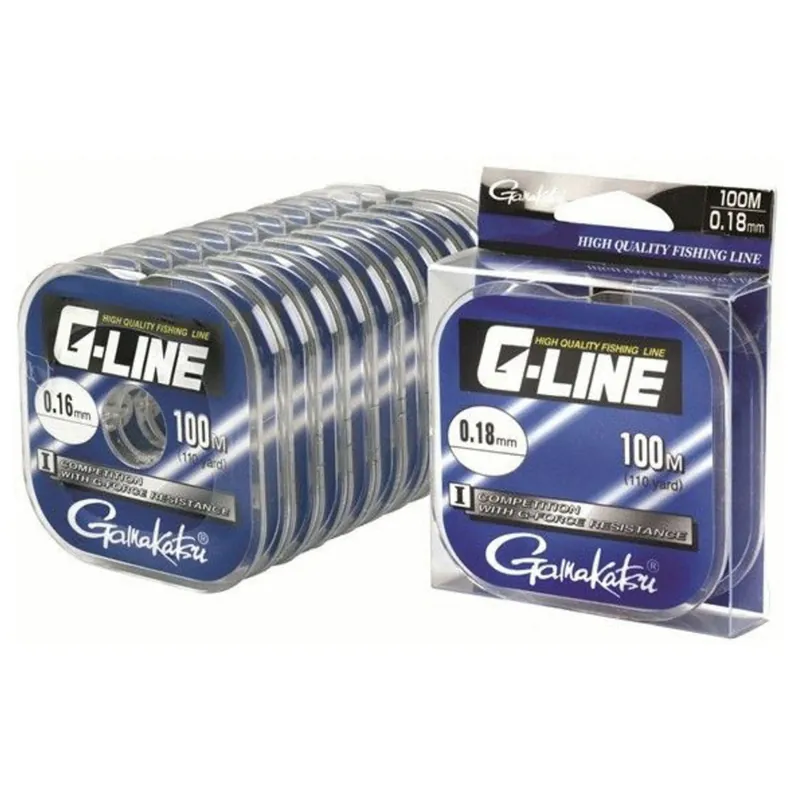 Gamakatsu G-Line Competition 0.08mm 100m Blister - Vislijn - Merkproduct