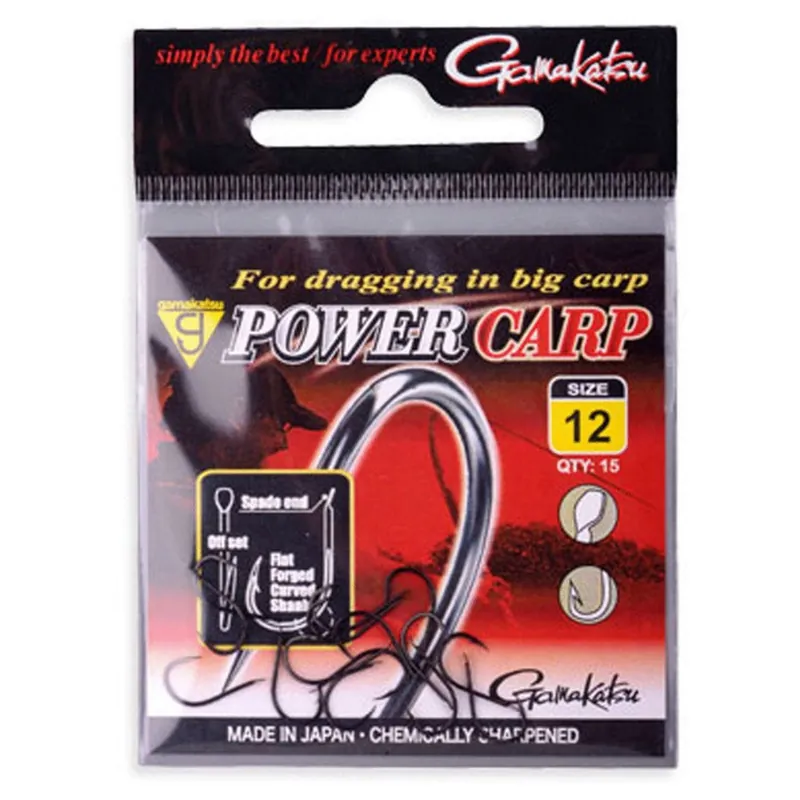 Lage Kosten C-Tec Powercarp Hooks Black #12 - Vishaak -