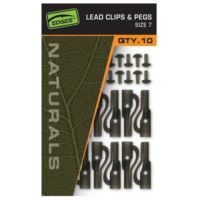 Fox Naturals Lead Clips & Pegs - Klein materiaal - Size 7 Must-Have
