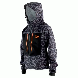 Daiwa D-Vec Wading Jacket - Kleding - Zwart Antraciet L Aanbieding