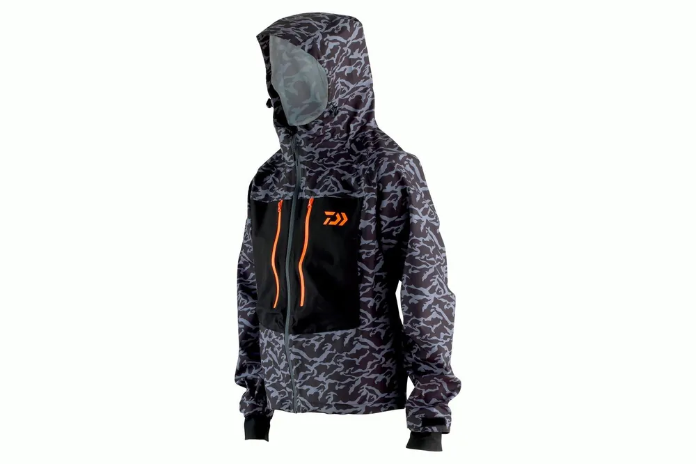 Daiwa D-Vec Wading Jacket - Kleding - Zwart Antraciet L Aanbieding