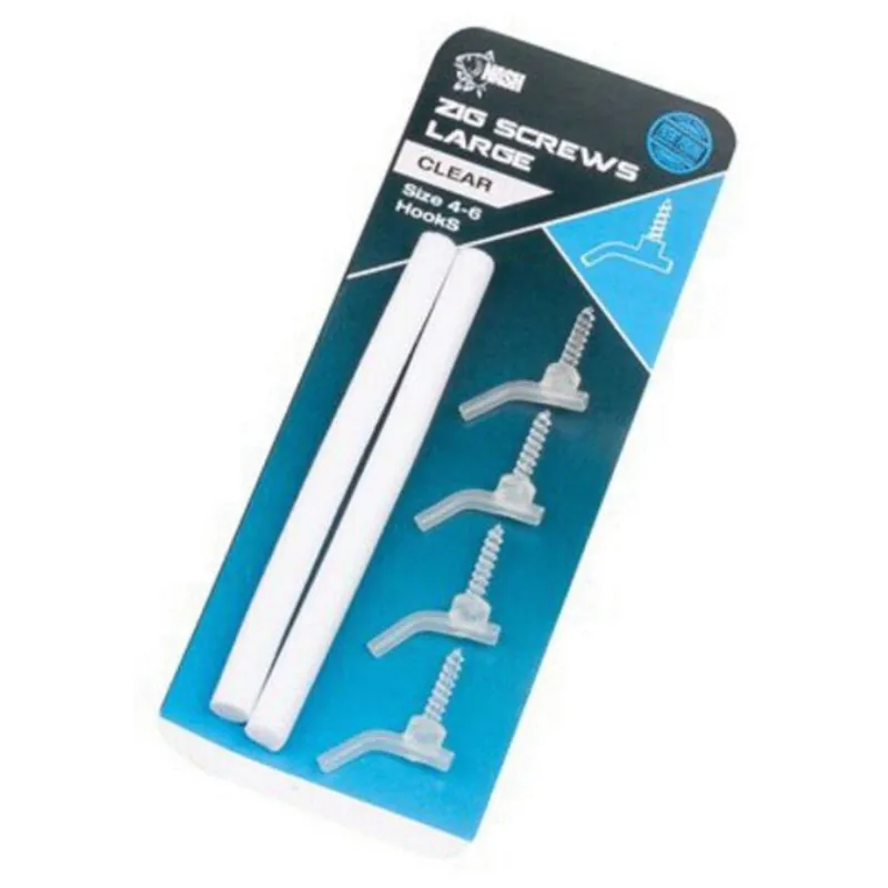 Kevin Nash Zig Screw Kit Large Clear - Aas - Merkproduct