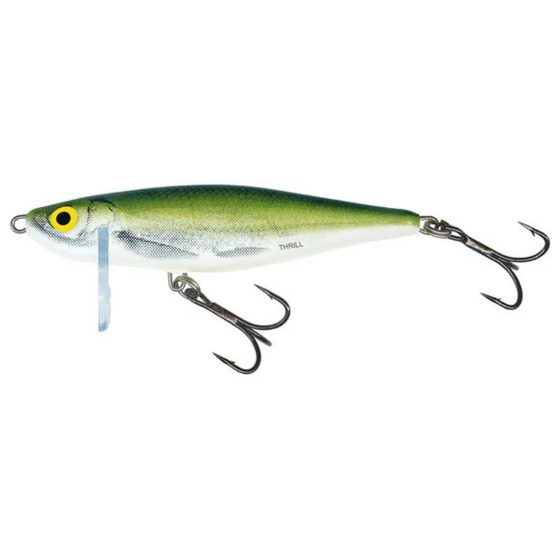 Weekendaanbieding Salmo Thrill Snk - Swingers & hangers - 5 cm Olive Bleak