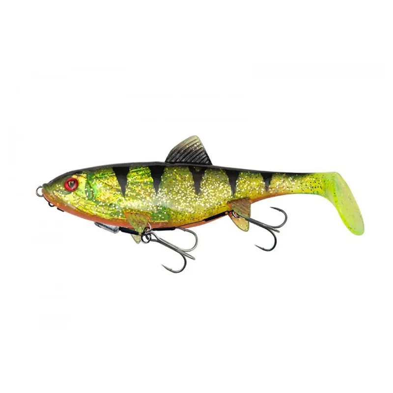 Beperkt Aanbod Fox Rage Replicant 18cm 7 Inch Shallow 65g Uv Perch - Softbait -